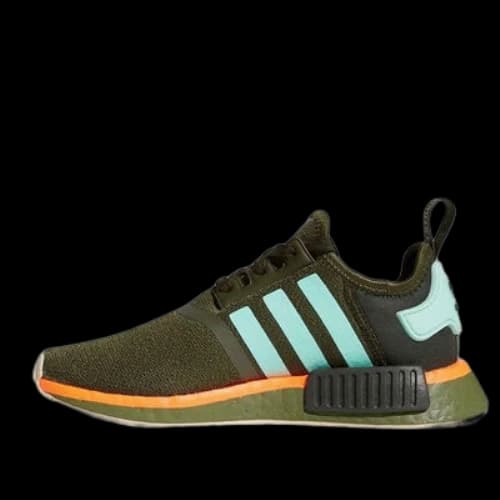 (GS) adidas originals NMD R1 J 'Green Blue'