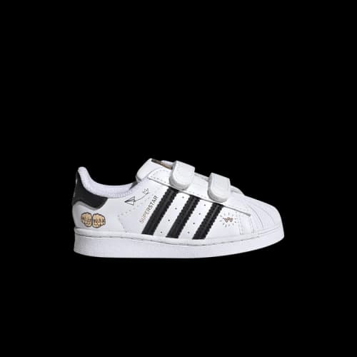 (TD) adidas Superstar 'Girls Rule - White'