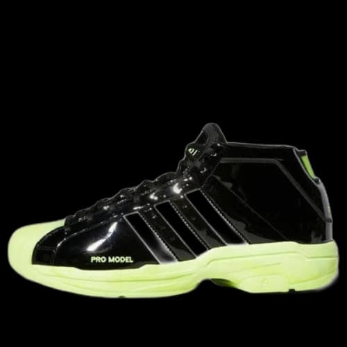 adidas Pro Model 2G Shoes Black/White/Yellow