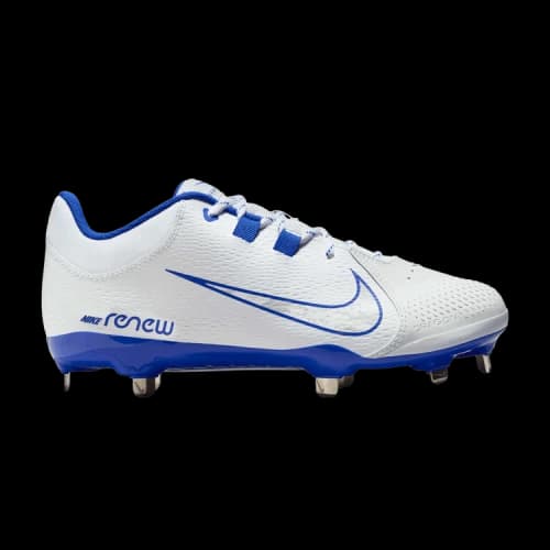 Nike Hyperdiamond 4 Pro White Hyper Royal Wolf Grey (Women's)