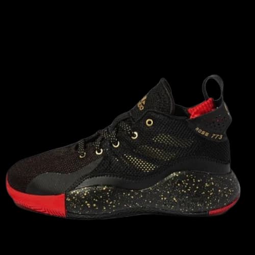 (GS) adidas D Rose 773 2020 'Black Red'