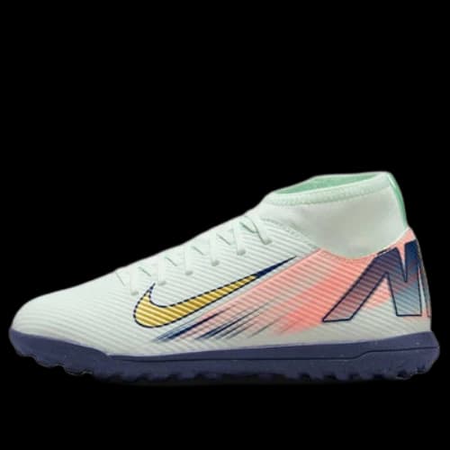 (GS) Nike Jr. Superfly 10 Club Mercurial Dream Speed TF 'Barely Green Crimson Metallic Gold'