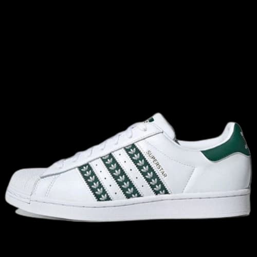 adidas originals Superstar 'Green White'