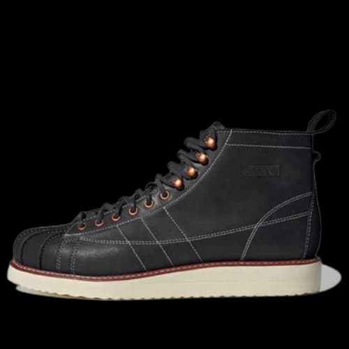 adidas originals Superstar Shoes Black/Brown