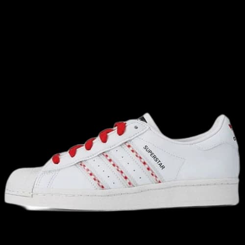 adidas originals Superstar 'White Red Black'
