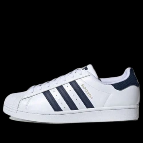 adidas Originals Superstar Shoes 'Cloud White Navy Blue'