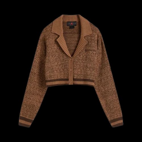 Air Jordan Knit Cardigan 'Archaeo Brown'
