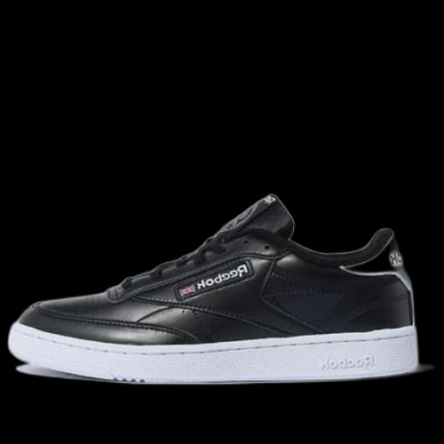 Reebok Club C 85 Black White Low Tops Skateboarding Shoes 'Black White'