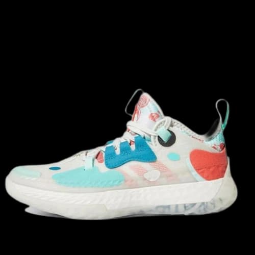 (GS) adidas Harden Volume 5 J 'White Green Red'