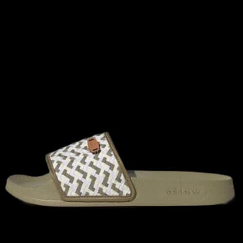 adidas Originals Adilette Lite Slides 'Olive Strata White' (Women's)