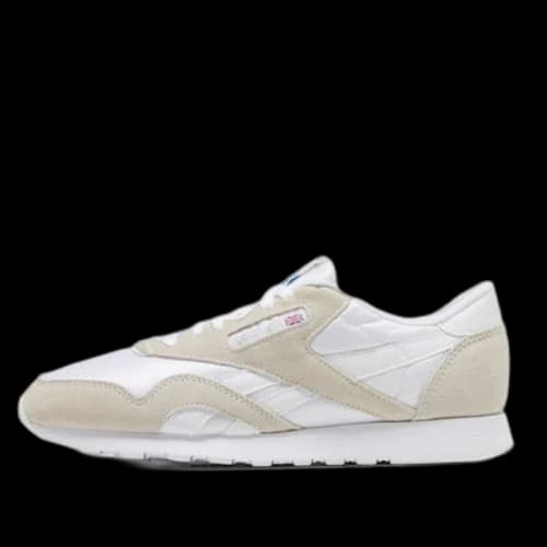 Reebok Classic Nylon Running Shoes White/Brown
