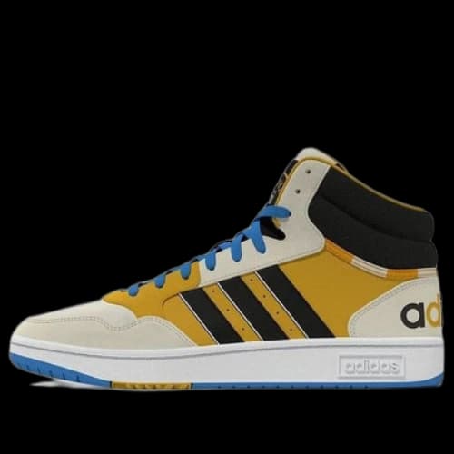 adidas Hoops 3.0 MID 'Creamwhite Yellow Blue'