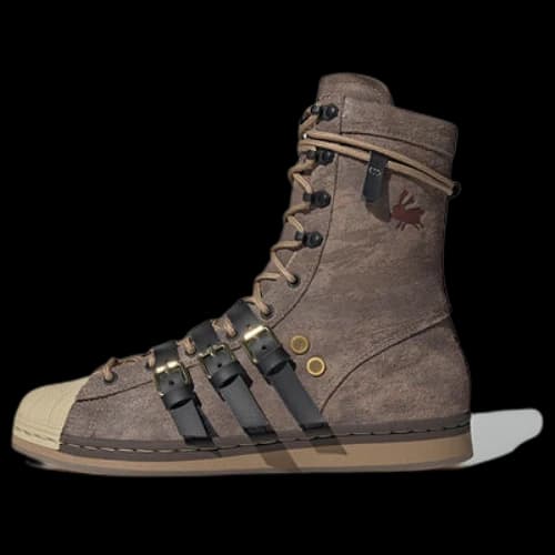 adidas Originals Superstar x Melting Sadness 'Dark Brown'