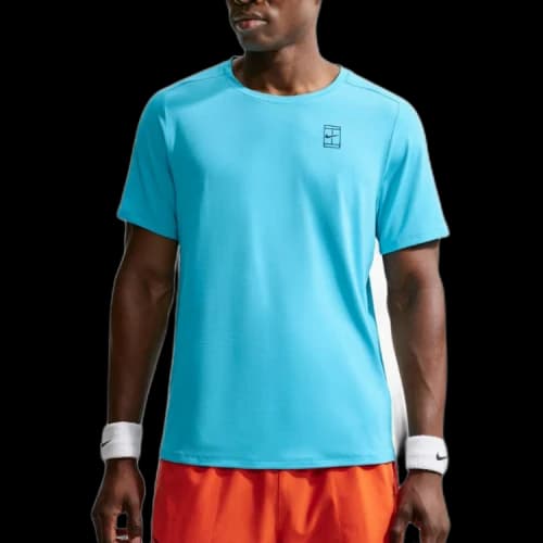 Nike Court Advantage Tennis Tops Men's Blue Moderate