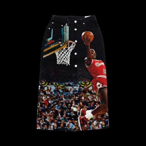 Air Jordan Printed Skirt 'Black'