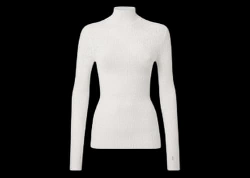 Fendi by Marc Jacobs Mesh Sweater White