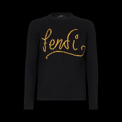 Fendi Noel Fielding Print Knit 'Nero'