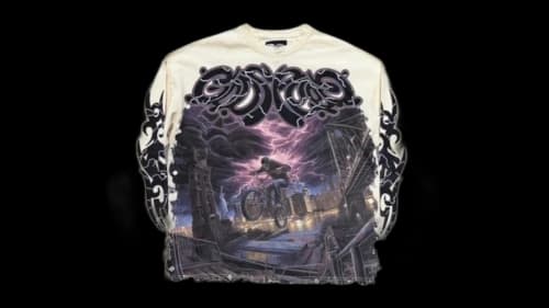 Godspeed B.M.x L/S T-Shirt Bone