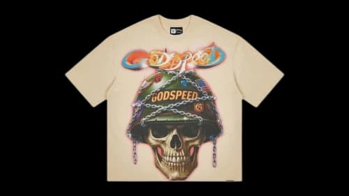 Godspeed Badges of Honor T-shirt Beige