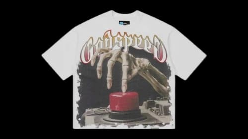 Godspeed Code Red T-shirt White