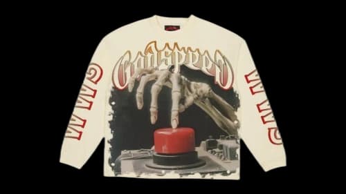 Godspeed Detonator L/S T-shirt Bone