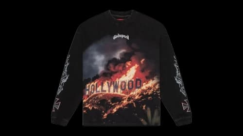 Godspeed Hollywood Inferno L/S T-shirt Black