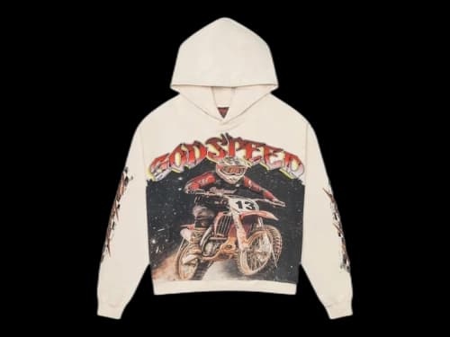 Godspeed Motocross Hoodie Bone