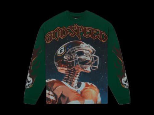 Godspeed Morale L/S Tee Green