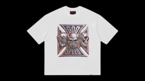 Godspeed Omerta Tee White