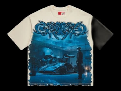 Godspeed Showroom Miami Superrun T-shirt Bone