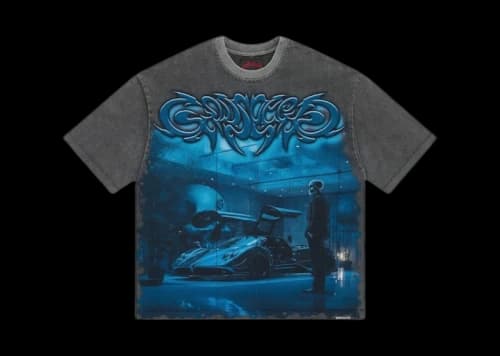 Godspeed Showroom Miami Superrun T-Shirt Grey