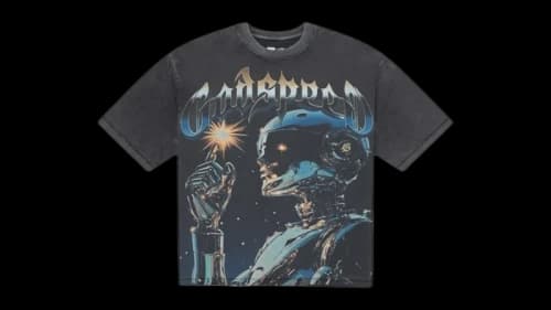 Godspeed Sputnik Moment T-shirt Grey