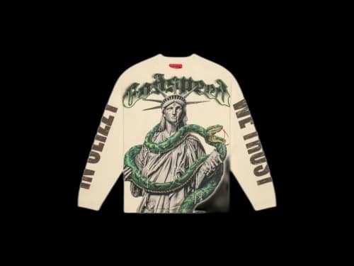 Godspeed Top 5 Slizzy L/S Boom T-shirt Bone
