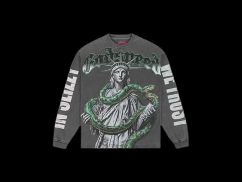 Godspeed Top 5 Slizzy L/S Boom T-shirt Grey