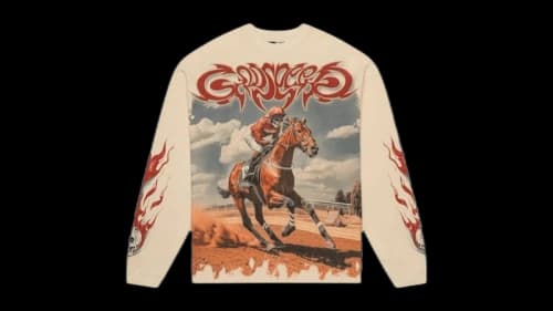 Godspeed Thoroughbred L/S T-Shirt Bone