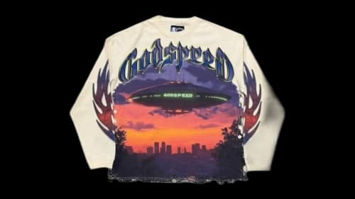 Godspeed U.A.P L/S T-Shirt Bone