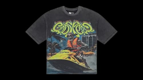 Godspeed Wave Runner T-shirt Grey