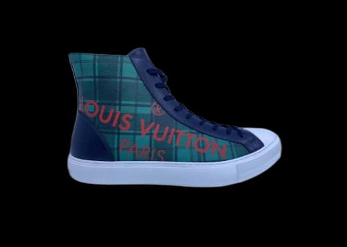 Louis Vuitton Tattoo High Top Damier Tartan