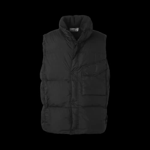 Stone Island Recycled Light Nylon Down Vest 'Black'