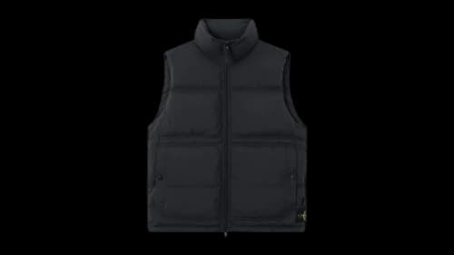 Stone Island Matt Ripstop Cordura Advanced Fabrics G100017 Vest Black