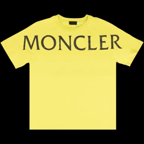 Moncler Logo Short-Sleeve T-Shirt 'Yellow'