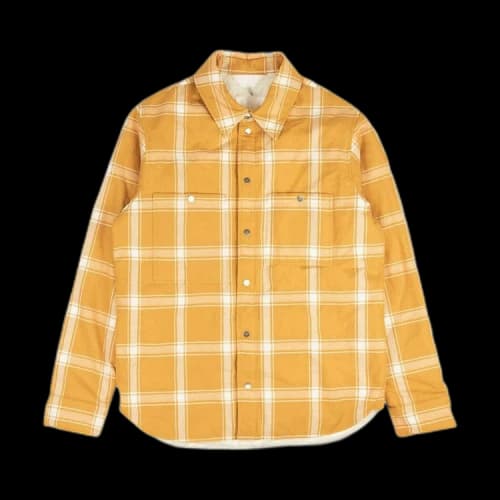 Moncler 1952 Lapetus Plaid Shirt Jacket 'Yellow'