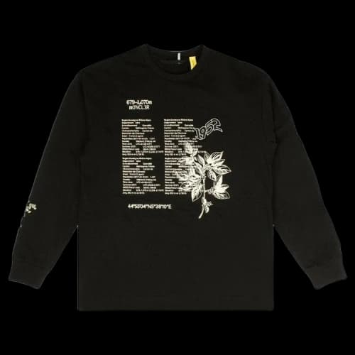Moncler Long-Sleeve 1952 T-Shirt 'Black'