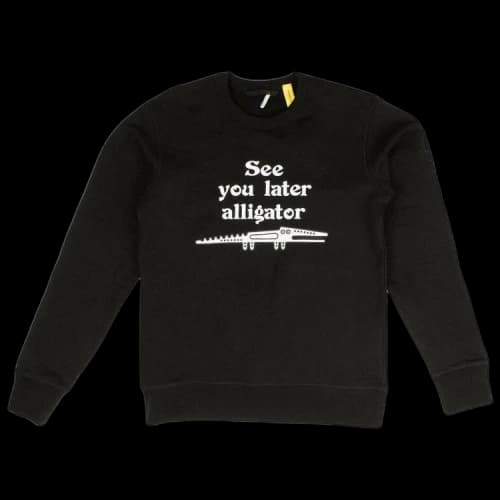 Moncler See You Later Alligator Crewneck 'Black'