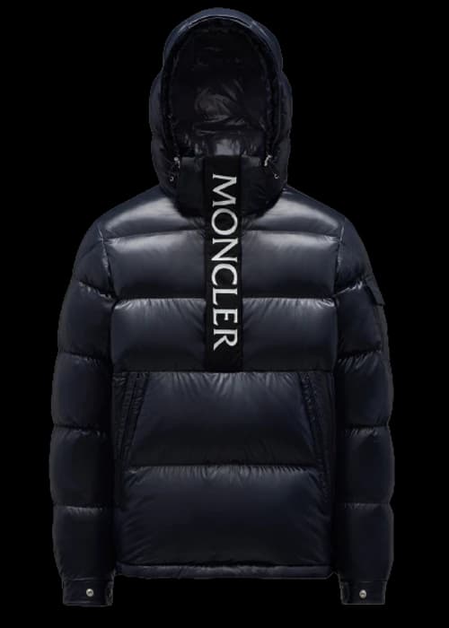 Moncler Maury Short Down Jacket Night Blue