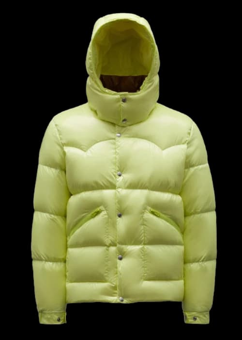 Moncler Coutard Short Down Jacket Cream Yellow