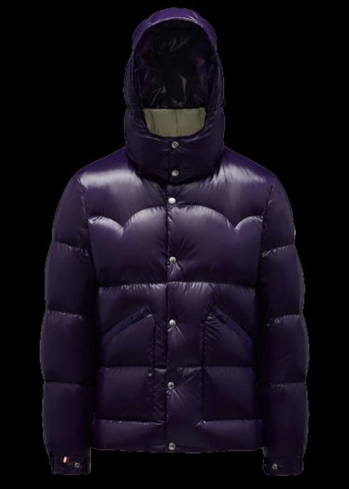 Moncler Coutard Short Down Jacket Ink Blue