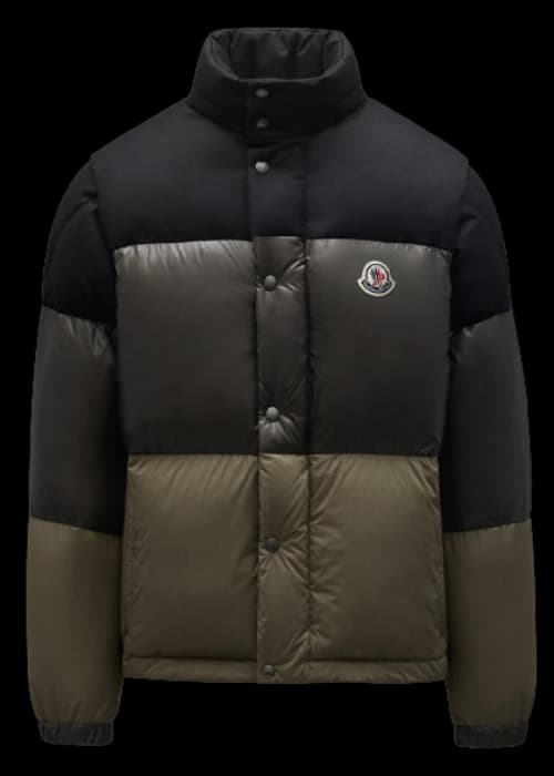 Moncler Aveillan Short Down Jacket Black