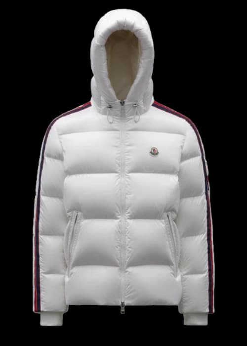 Moncler Dincer Short Down Jacket Off White