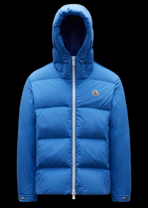 Moncler Idil Short Down Jacket Sky Blue